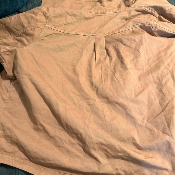 Plus Size 3X Torrid Light Brown Button-Up Jacket - Picture 5 of 5